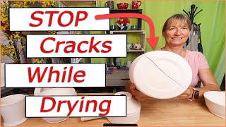 How to Prevent Pottery Clay from Cracking While Drying [upl. by Cawley972]