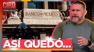 Banxico disminuye un cuarto de punto la tasa de referencia  Noticias con Ciro Gómez Leyva [upl. by Crystie]