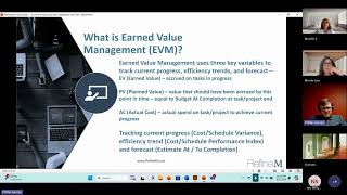 Earned Value Management with GenAI RefineM August 2024 Webinar [upl. by Krahmer]