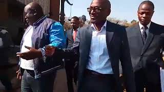 Harare City Council Town Clerk Hosiah Chisango arrive at the Harare Magistrates Courts [upl. by Nork]