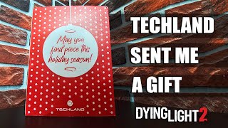 Unboxing My Gift From Techland  Dying Light 2 Christmas Present [upl. by Diamond]