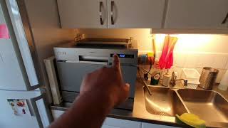 Countertop Portable Dishwasher Complete Installation Guide and Walkthrough Bänkdiskmaskin [upl. by Aleuqahs]