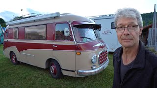 Die besten Wohnmobil Klassiker 🔴 Blaustein Setra 1959 Campervan [upl. by Lourie]