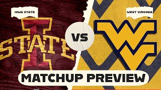 Iowa State vs West Virginia Game Preview  College Football Week 7 Breakdown [upl. by Annaitsirk]