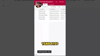 Task Templates in Airtable  Ben Green 🚀 airtable automation management [upl. by Rodrigo]