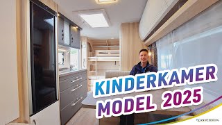 Hobby De Luxe 490 KMF modeljaar 2025 caravan met stapelbed [upl. by Chatwin100]