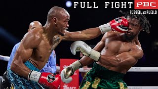 Russell vs Puello FULL FIGHT June 15 2024  PBC on Prime Video [upl. by Haronid599]