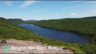 Porcupine Mountains amp Presque Isle State Parks Michigan [upl. by Anair]