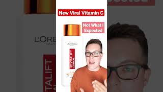 ❌✅ TESTING VIRAL VITAMIN C SERUM  LOreal Revitalift Vitamin C Review shorts [upl. by Natsyrt]