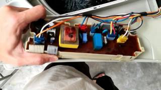 LG WFF712PC Washing Machine lid switch bypass [upl. by Nolyaj]