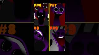 Sprunki durple phase 6 to phase 9 sprunki incredibox [upl. by Penrod696]