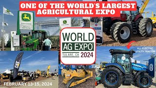 2024 WORLD AG EXPO ONE OF THE WORLDS LARGEST AGRICULTURAL SHOW FEB 2024 IN TULARE CALIFORNIA [upl. by Monjo]