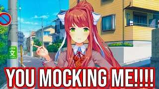 MC INSULTS Monika  DDLC MOD  Foreign Relations ACT 1 Part 5 [upl. by Naicad438]