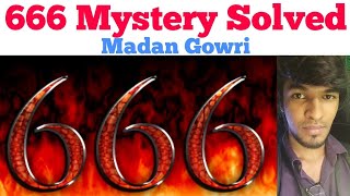 666 Mystery Explained 😱  Madan Gowri  Tamil  MG [upl. by Nytsrik]