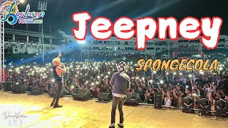 Sponge Cola  Jeepney  LIVE at Buglasan Music Fest 2024 Dumaguete City [upl. by Noxaj200]