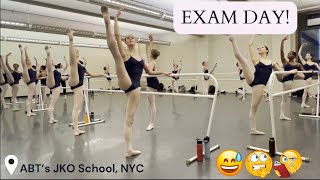 Behind the Scenes NYC Ballet Students Exam Day 🩰😲 [upl. by Arabelle]