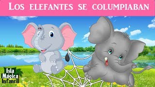 CANCION UN ELEFANTE SE BALANCEABA SOBRE LA TELA DE UNA ARAÑA  Canción infantil  Cantaeduca [upl. by Abrahan]