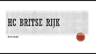 HC Britse RIjk 12 Brits Indie [upl. by Nylzor]