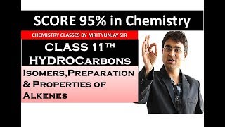 Hydrocarbons  Alkenes amp its preparations Part 6 [upl. by Harim]