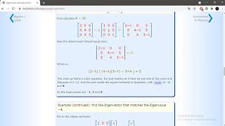 Calculo de Eigenvalores y Eingenvectores con programa en MATLAB [upl. by Meingoldas]