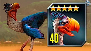 PHORUSRHACOS MAX LEVEL 40  Jurassic World The Game  CENOZOIC UPDATE HD [upl. by Annawek681]