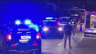 Fulton County deputy shoots stolen car suspect after he pulls out gun following crash sheriff says [upl. by Purington]