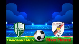 23042023Cianciana Calcio  River Platani [upl. by Galan]