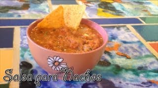 Salsa Para Nachos  Receita [upl. by Bo]