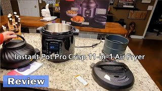 Instant Pot Pro Crisp 11 in 1 Air Fryer  Review 2023 [upl. by Audy106]