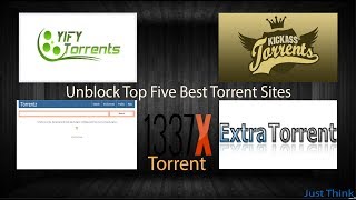 Top 5 Best Torrent websites unblocks of 2017Juneinall countriesMust Watch [upl. by Akemat]