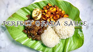 AYAMASE  OFADA SAUCE  NIGERIAN PERFECT OFADA SAUCE YOU WILL LOVE [upl. by Hermes474]