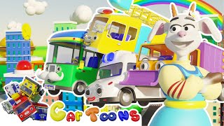 Educational Nursery Rhymes amp Kids Songs  Learn Cars for Toddlers amp Babies  Kindergarten Preschool [upl. by Elyagiba]