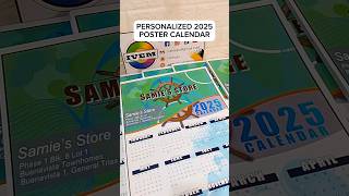 POSTER CALENDAR 2025 Contact us on facebook IVEM Digital Printing Services for inquiries [upl. by Eicam]