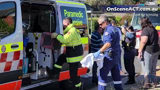 Several animals rescued following house fire in Queanbeyan [upl. by Ahsenyl]