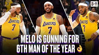 Carmelo Anthony Has Been COOKING On The Lakers 👌🔥 [upl. by Salguod23]