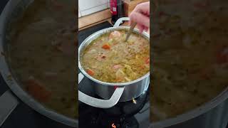 Grochówka na rosole z wczoraj food shortvideo cooking [upl. by Julie]