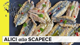 Fritto misto di pesce la frittura perfetta e la scapece per conservarla secondo Pasquale Torrente [upl. by Rodd986]