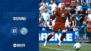 Testspiel Karlsruher SC – Racing Straßburg  Livestream [upl. by Savihc]