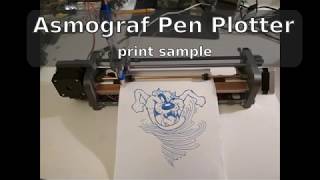 Asmograf Pen Plotter [upl. by Abita]