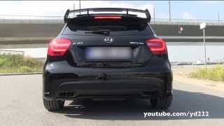 Mercedes Benz A45 AMG  Start up launch control revs etc [upl. by Atineb158]