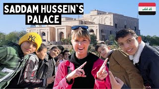 Saddam Husseins ABANDONED Palace 🇮🇶 BABYLON IRAQ استكشاف مع العراقيين [upl. by Buyers]