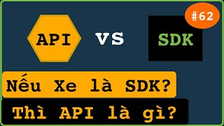 Api vs SDK Nếu xe là SDK thì API là gì Tiện thể khoe hình của Tips  Con đường Lập Trình Viên [upl. by Annaej255]