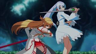 Asuna VS Weiss Battle Mode [upl. by Nsaj590]