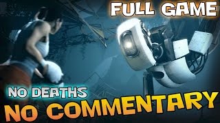 Portal 2  Full Game No Commentary [upl. by Akiemahs]