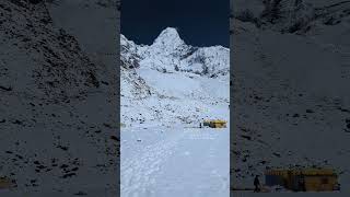 Ama dablam base camp 🏔️everest trending mountains himalayas music nature everestregion viral [upl. by Einafets885]