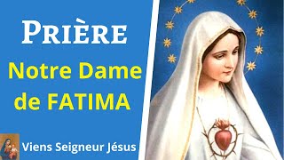 Prière à Notre Dame de Fatima Portugal  Prière à la Vierge Marie  Prière catholique chrétienne [upl. by Grieve]