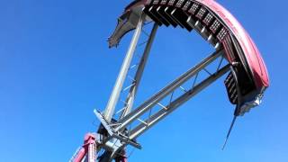 HMB Endeavor Pirate Ship Ride Californias Great America Swing California Santa Clara [upl. by Eelsha]