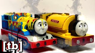 MOTORIZED MAGIC  WHEN TRACKMASTER WAS PEAK 2 Thomas Makes A Mess amp Proteus Unboxing amp Review [upl. by Arual702]