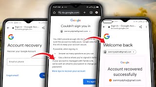 How to Recover Gmail Account WITHOUT Phone Number Recovery Email and Password 2024 [upl. by Cindelyn]