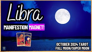 LIBRA♎️ “You’re A Magnet For Your Manifestations” 1010Supermoon Libra Tarot Reading [upl. by Uolyram]